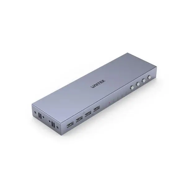 Przełącznik Unitek V306A przełącznik KVM 4K HDMI 2.0 4w1-out +USB