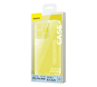 Etui Baseus Simple do iPhone 14 Pro Przeźroczysty