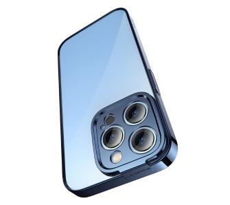 Etui Baseus Glitter Magnetic do iPhone 14 Pro Max Niebieski