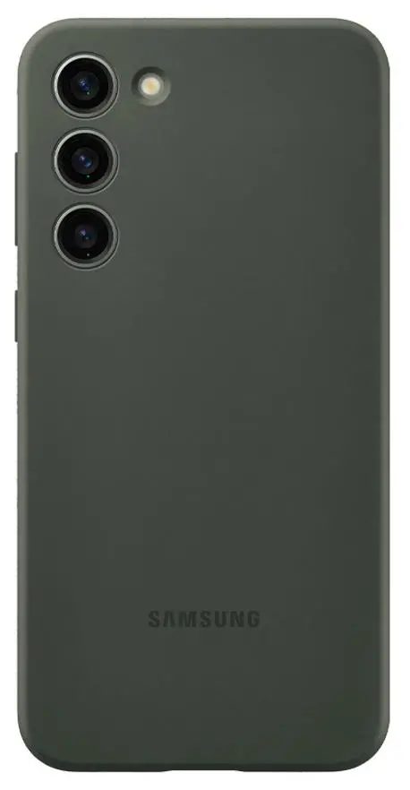 Etui Samsung Silicone Cover do Galaxy S23+ Zielony