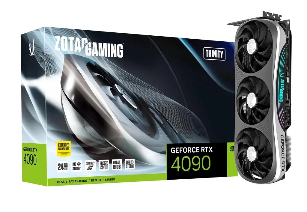 Karta graficzna Zotac GeForce RTX 4090 Trinity 24GB GDDR6X 384bit DLSS 3