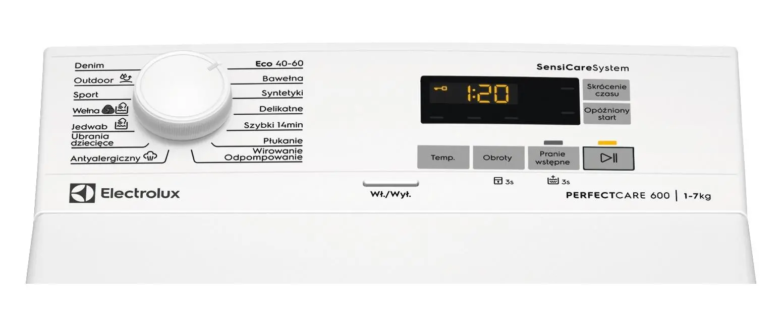 Pralka Electrolux 600 SensiCare EW6TN5272P 7kg 1200obr/min
