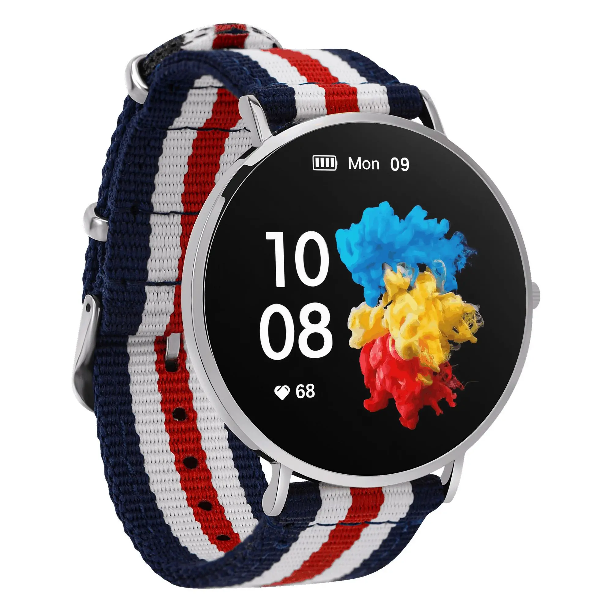 Smartwatch Garett Verona 50mm Srebrny marina