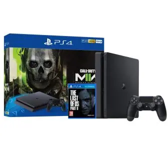 Konsola Sony PlayStation 4 Slim 500GB + Call of Duty Modern Warfare II + The Last of Us Part II