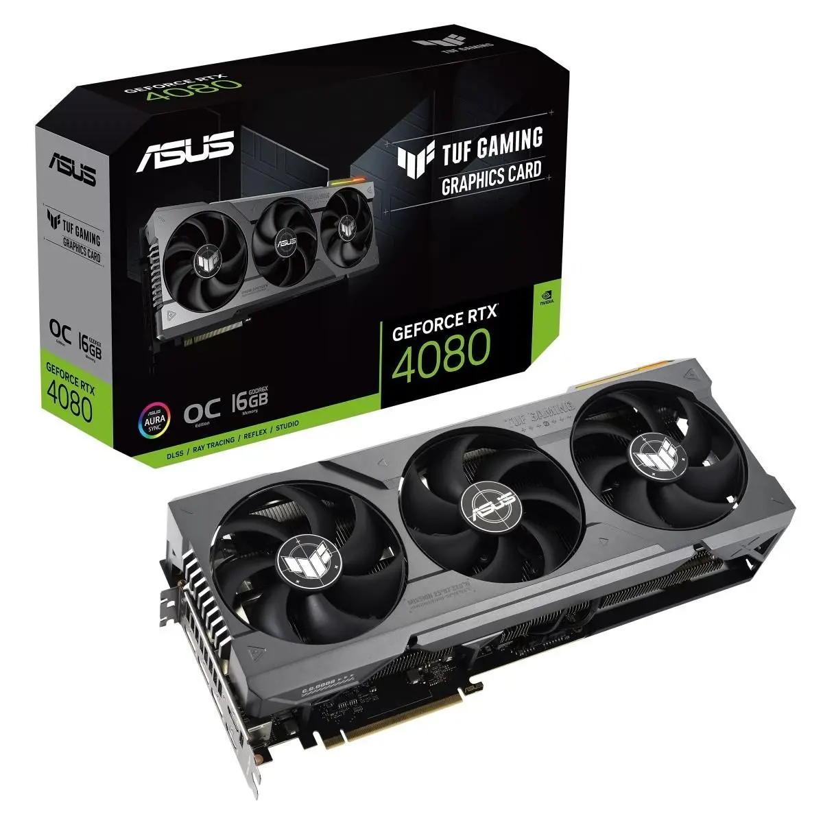 Karta graficzna ASUS TUF Gaming GeForce RTX 4080 OC Edition 16GB GDDR6X 256bit DLSS 3
