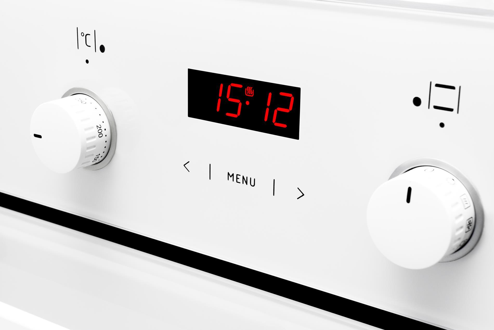 Piekarnik elektryczny Amica EB7551W Fusion Soft - termoobieg - prowadnice teleskopowe