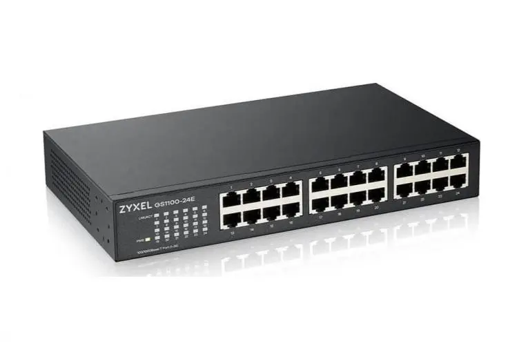 Switch ZyXEL GS1100-24E-EU0103F Czarny