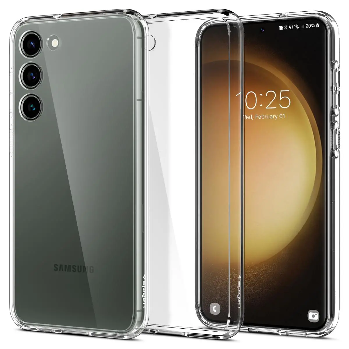 Etui Spigen Ultra Hybrid do Galaxy S23 Przezroczysty