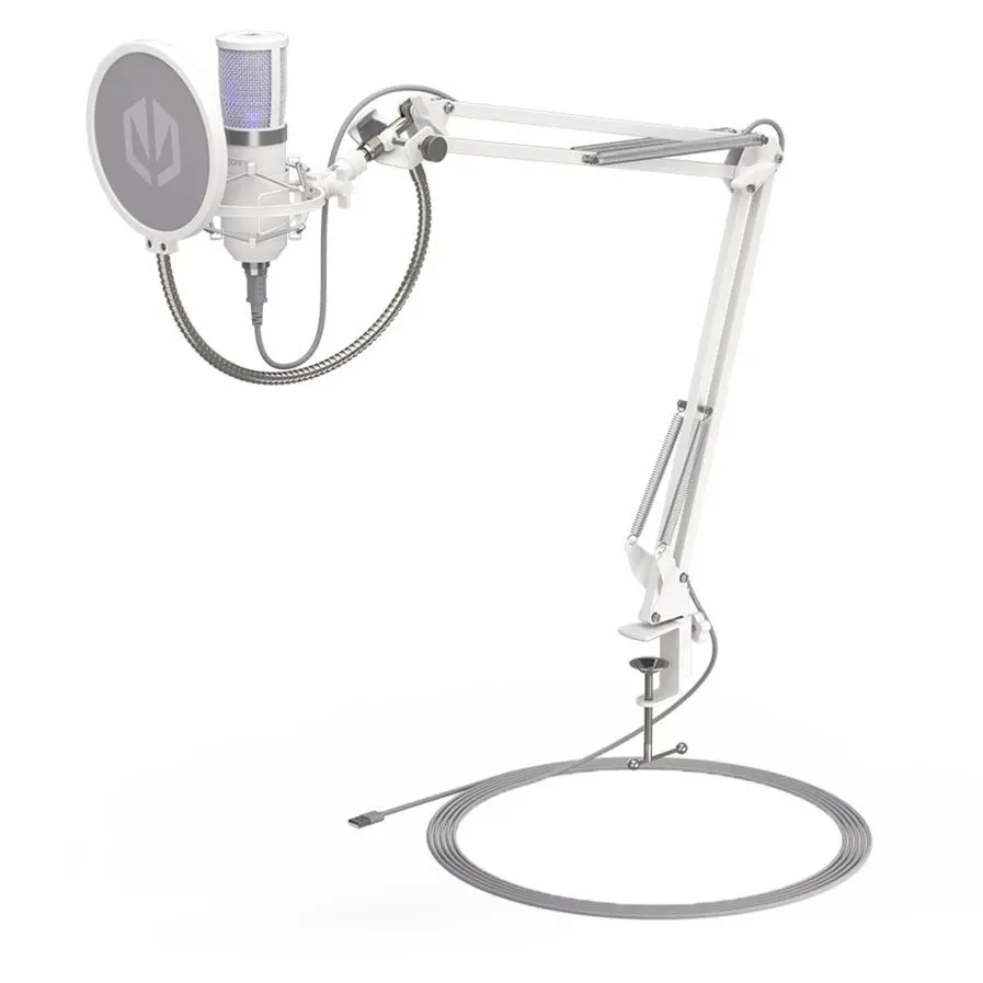 Mikrofon Endorfy Solum Streaming SM950 Przewodowy Pojemnościowy Biały
