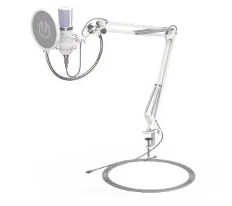 Mikrofon Endorfy Solum Streaming SM950  Przewodowy Pojemnościowy Biały