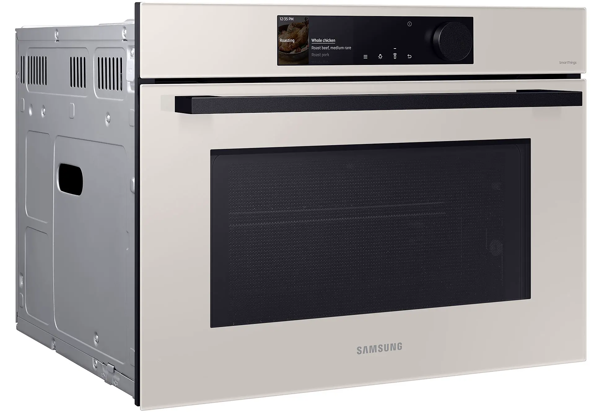Piekarnik z mikrofalą Samsung Bespoke NQ5B6753CAA Termoobieg AirFry Zdalne sterowanie Beżowy