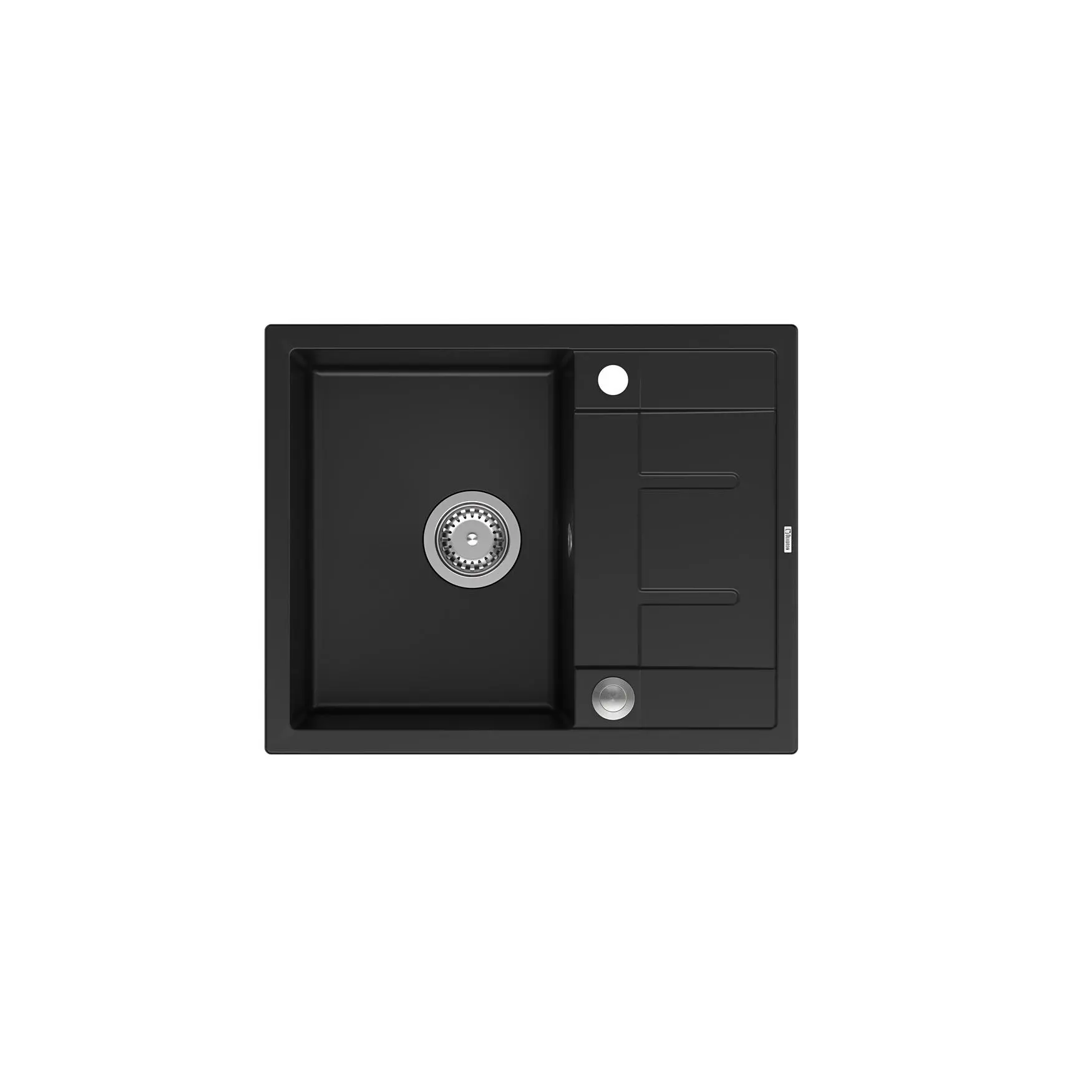 Quadron HB8210U7-BS P2O Morgan 116 Granitowy Czarny mat/Stalowy