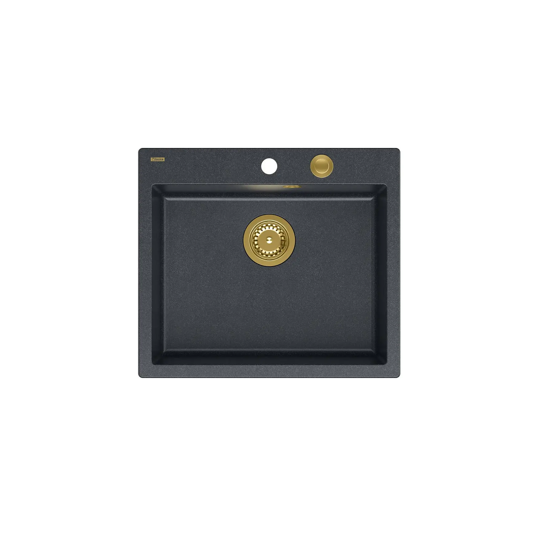 Quadron HB8304U8-G1 P2O Morgan 110 Granitowy Czarny metalik/Złoty