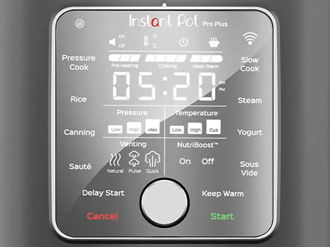 Multicooker Instant Pot 6QT Pro Plus 1200W 5,6l Stojak do gotowania na parze