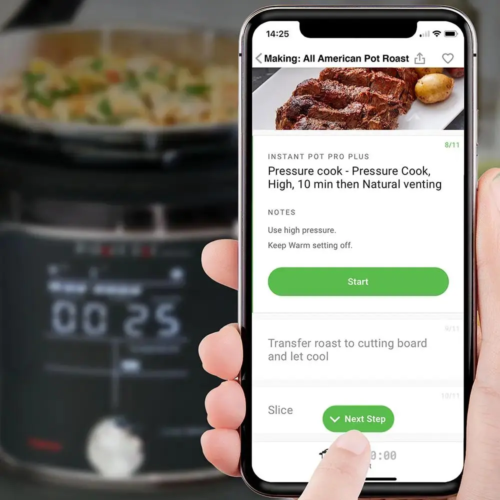 Multicooker Instant Pot 6QT Pro Plus 1200W 5,6l Stojak do gotowania na parze