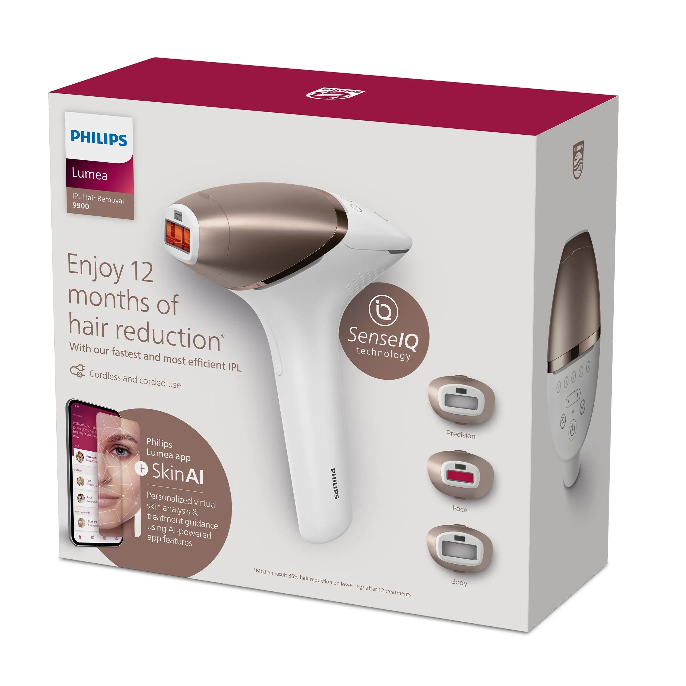 Depilator Philips Lumea 9900 IPL BRI973/00