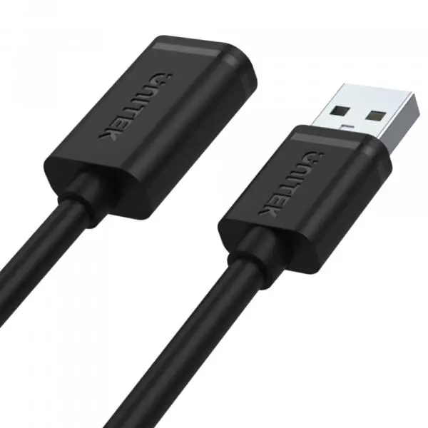 Kabel USB Unitek Y-C428GBK przedłużacz USB 2.0 AM-AF 1m Czarny