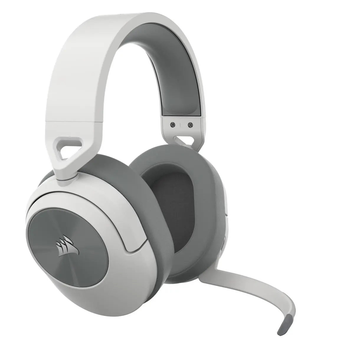 Słuchawki bezprzewodowe z mikrofonem Corsair HS55 2.4 GHz + Bluetooth Nauszne Biały