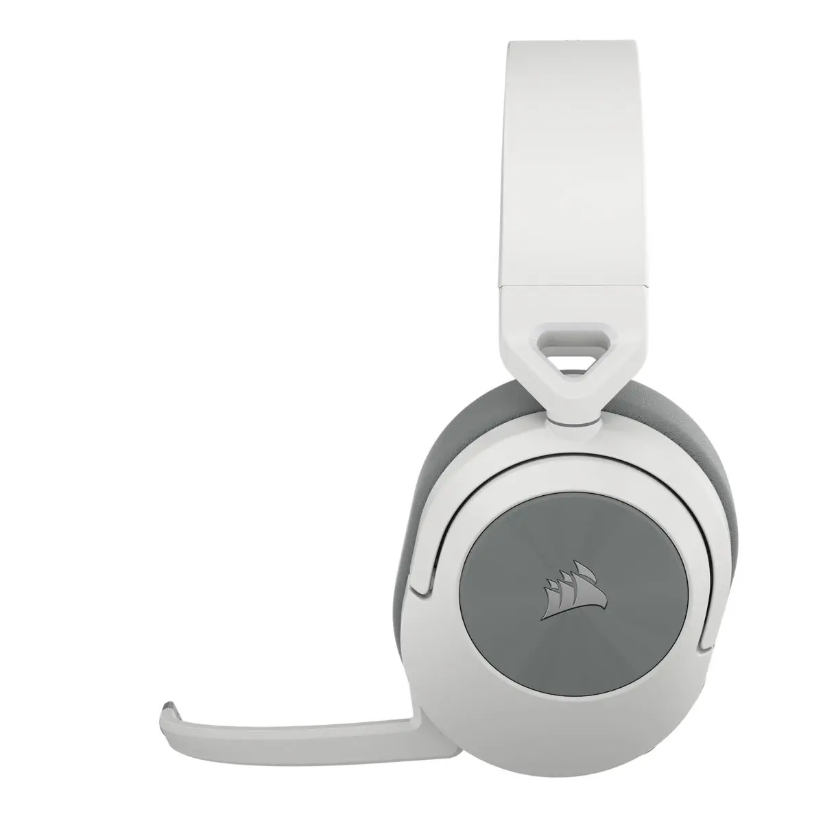 Słuchawki bezprzewodowe z mikrofonem Corsair HS55 2.4 GHz + Bluetooth Nauszne Biały