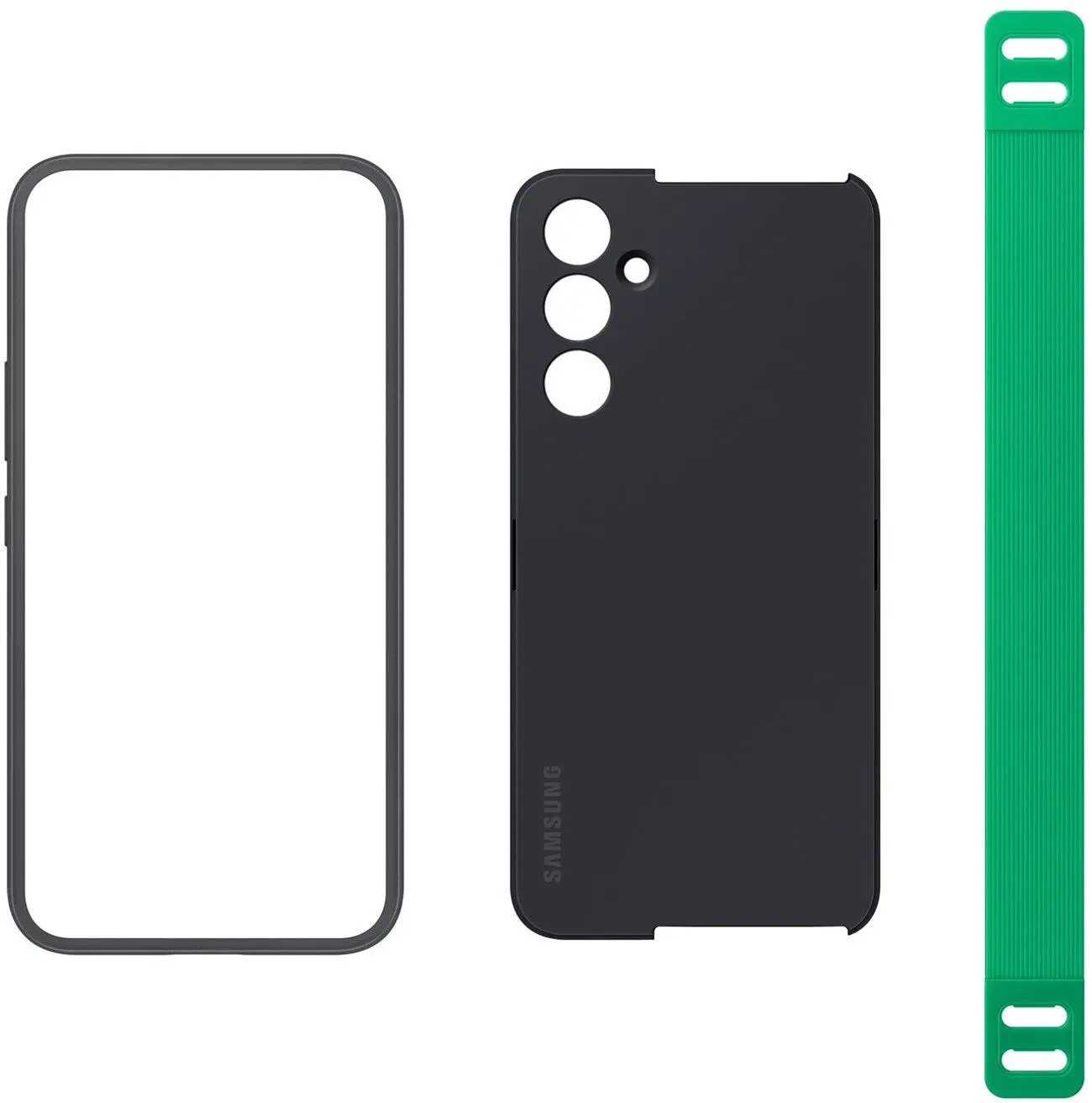 Etui Samsung Slim Strap Cover do Galaxy A54 Czarny