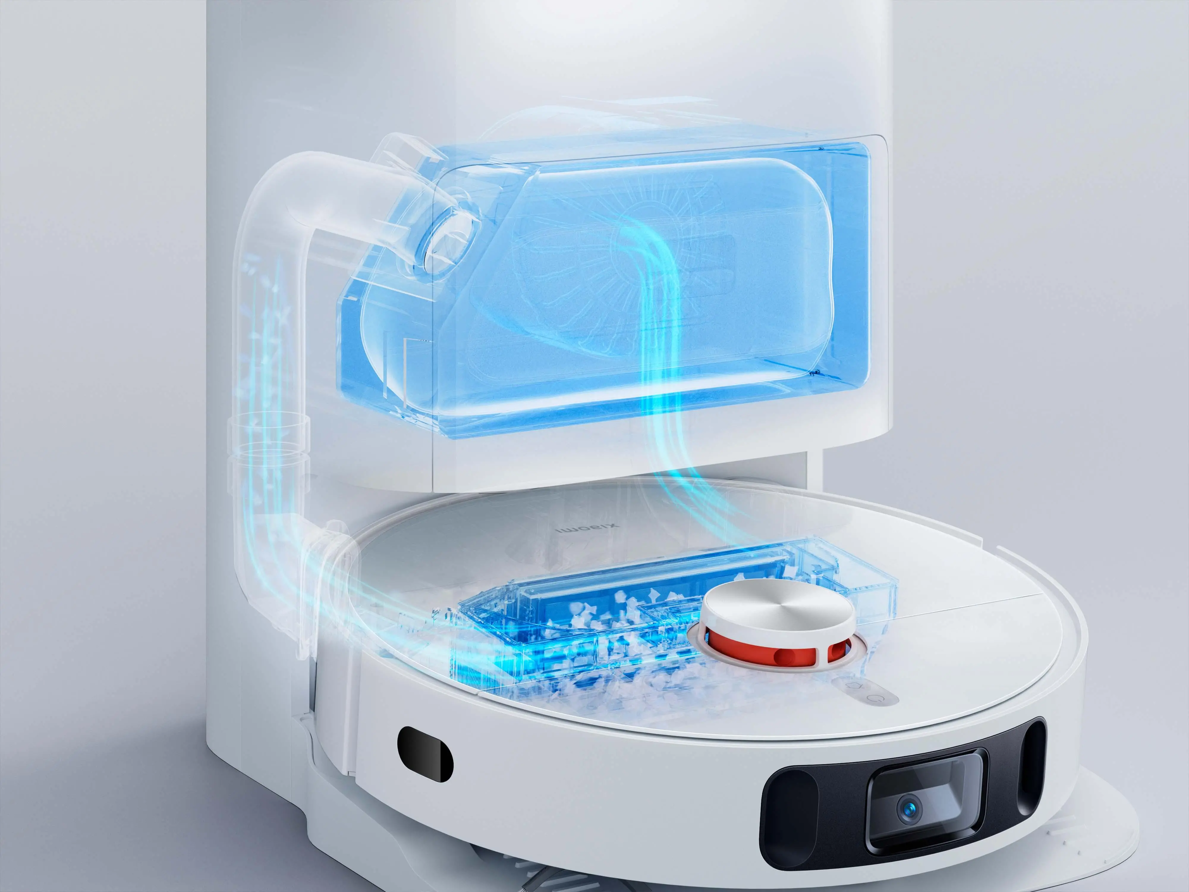 Robot sprzątający Xiaomi Mi Robot Vacuum X10+ Funkcja mopowania Stacja oczyszczająca Tworzenie mapy pomieszczenia 68dB