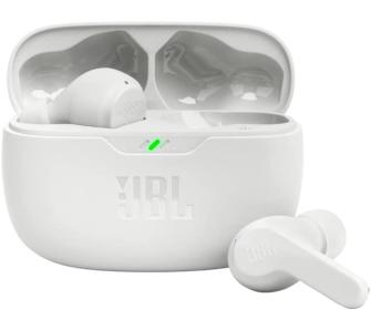 Słuchawki bezprzewodowe JBL Vibe Beam Dokanałowe Bluetooth 5.2 Biały