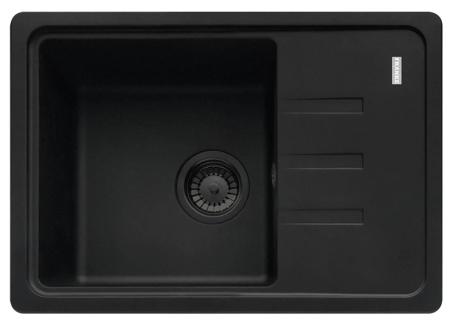 Zlewozmywak Franke Bliss BSG 611-62 Granitowy Czarny mat