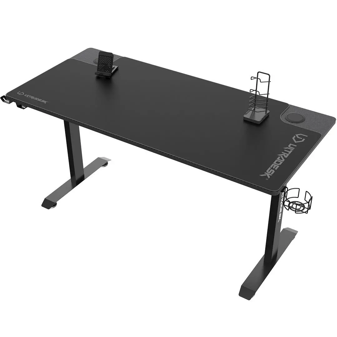 Biurko Ultradesk MOMENTUM 152cm Czarny