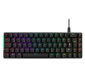 Klawiatura mechaniczna ASUS ROG Falchion NX Red  Czarny