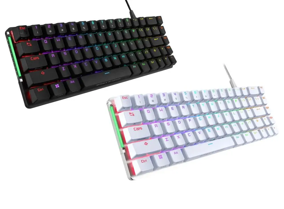 Klawiatura mechaniczna ASUS ROG Falchion NX Red Biały