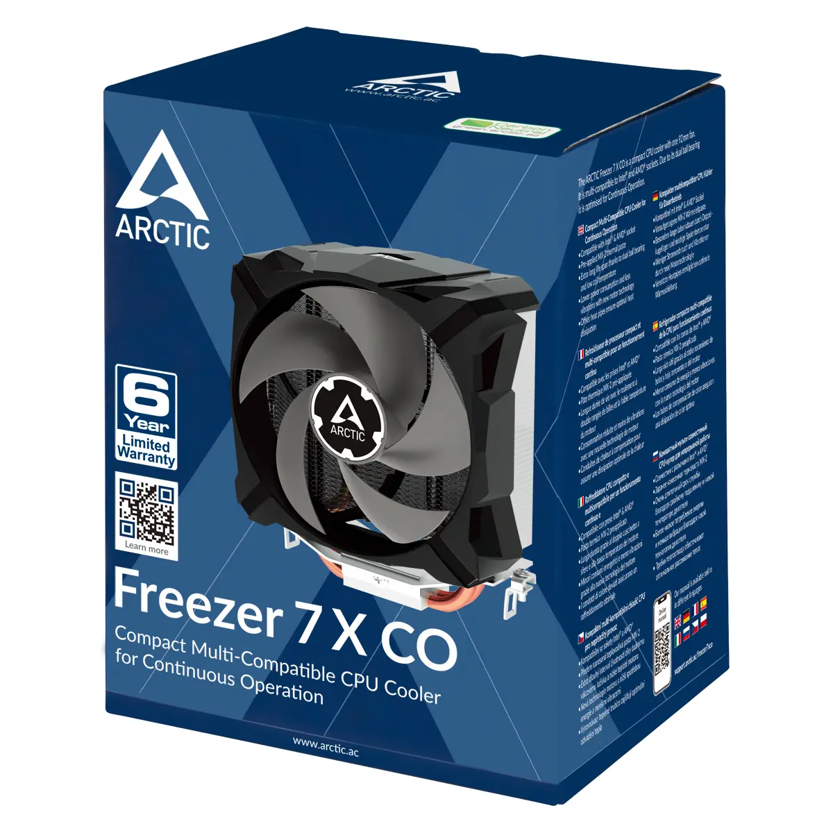 Chłodzenie Arctic Freezer 7 X CO Czarny
