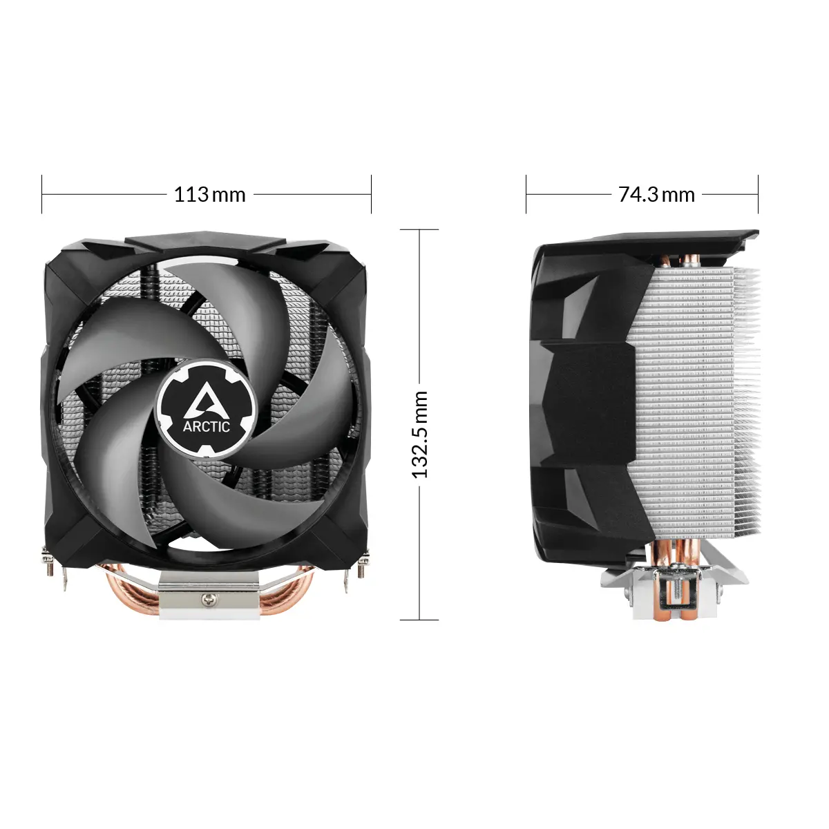 Chłodzenie Arctic Freezer 7 X CO Czarny