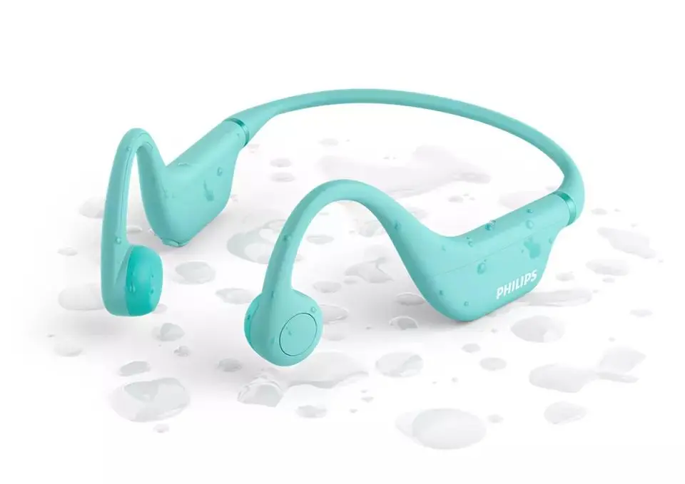 Słuchawki bezprzewodowe Philips TAK4607GR/00 Dla dzieci Przewodnictwo kostne Bluetooth 5.2 Zielony