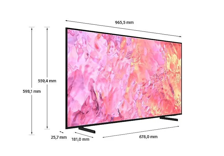 Telewizor Samsung QE43Q67CAU 43" QLED 4K Tizen DVB-T2
