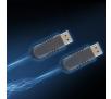 Kabel optyczny HDMI Unitek Y-C1036BK 100m Srebrny
