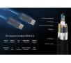 Kabel optyczny HDMI Unitek Y-C1036BK 100m Srebrny