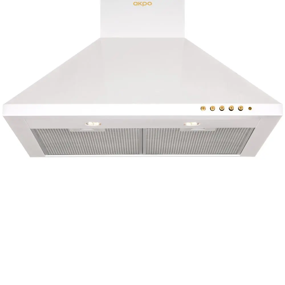 Okap Akpo WK-4 Classic Gold 50 Biały