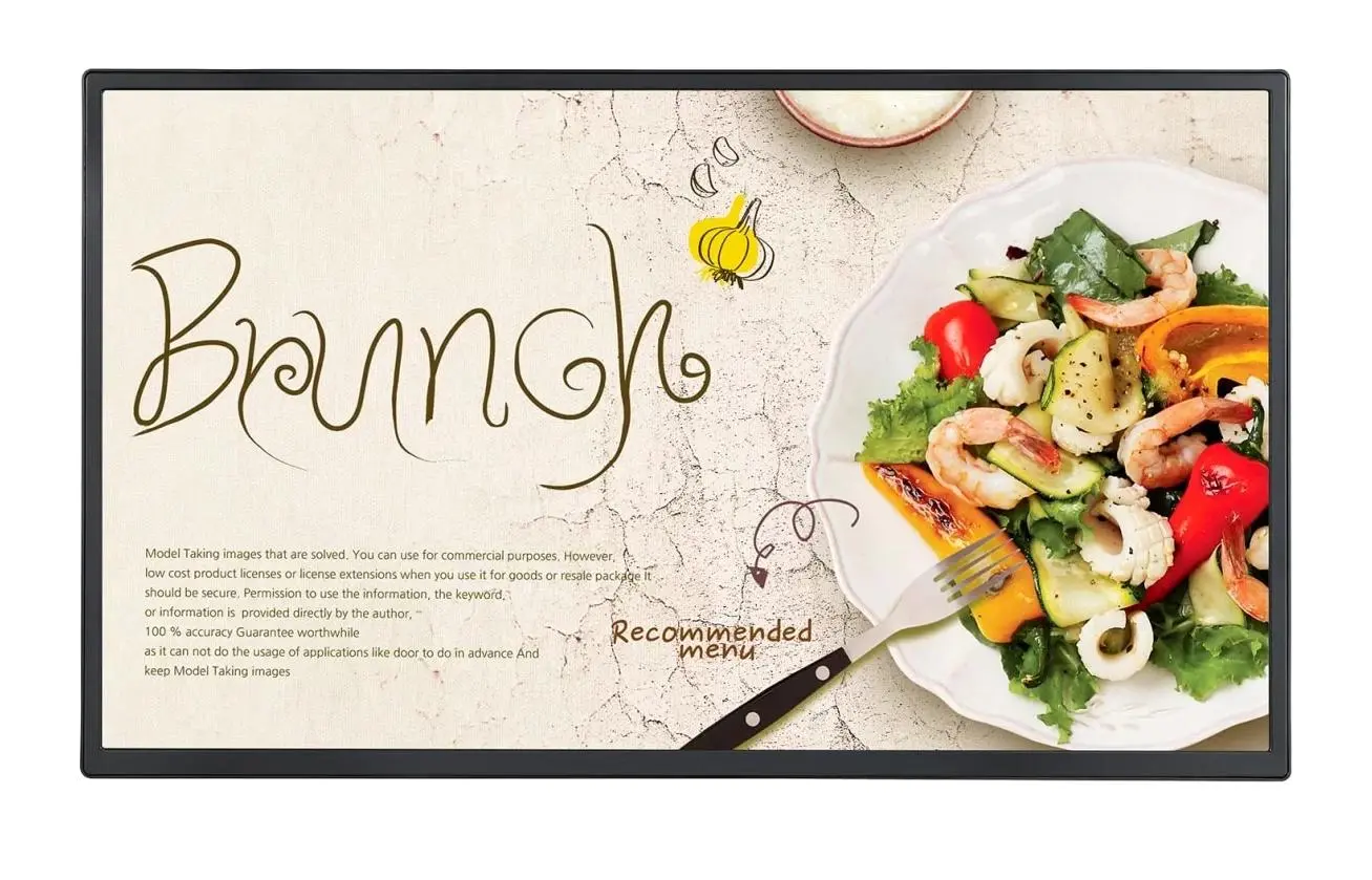 Monitor LG Digital Signage 32SM5J-B 32" Full HD IPS 60Hz 10ms Informacyjny