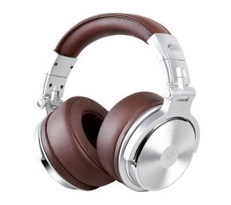 Słuchawki przewodowe Oneodio Pro30 - nauszne - srebrno-brązowy