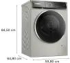 Pralka Bosch Serie 8 WGB254AXPL 10kg 1400obr/min Zdalne sterowanie