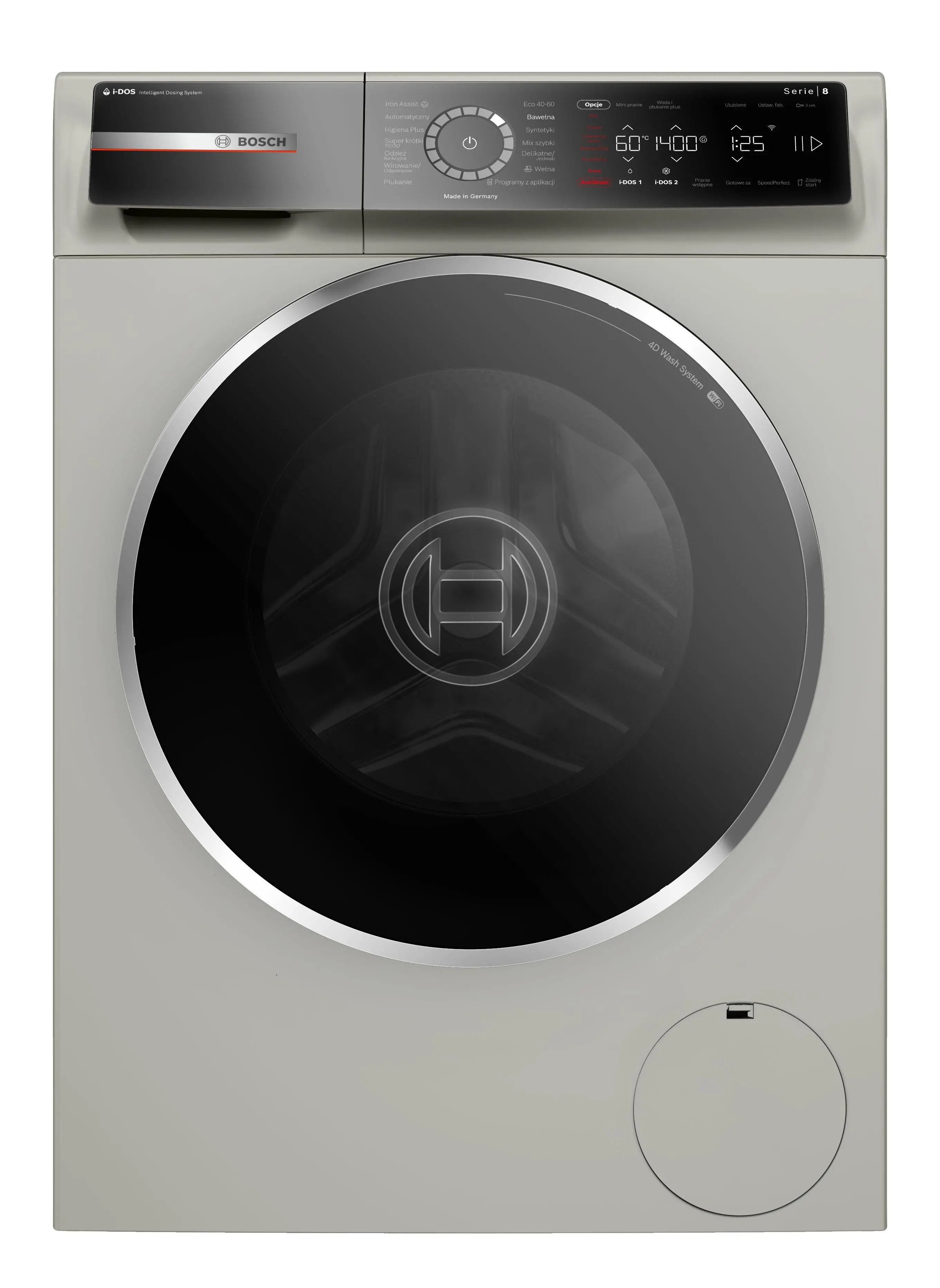 Pralka Bosch Serie 8 WGB254AXPL 10kg 1400obr/min Zdalne sterowanie