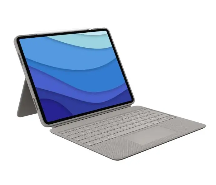 Logitech Combo Touch iPad Pro 12,9" (5 gen.) UK Piaskowy