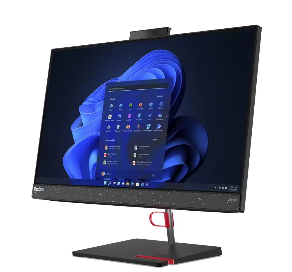 Komputer Lenovo ThinkCentre neo 50a i5-12500H 23,8" 8GB RAM 256GB Dysk SSD Win11 Pro Czarny