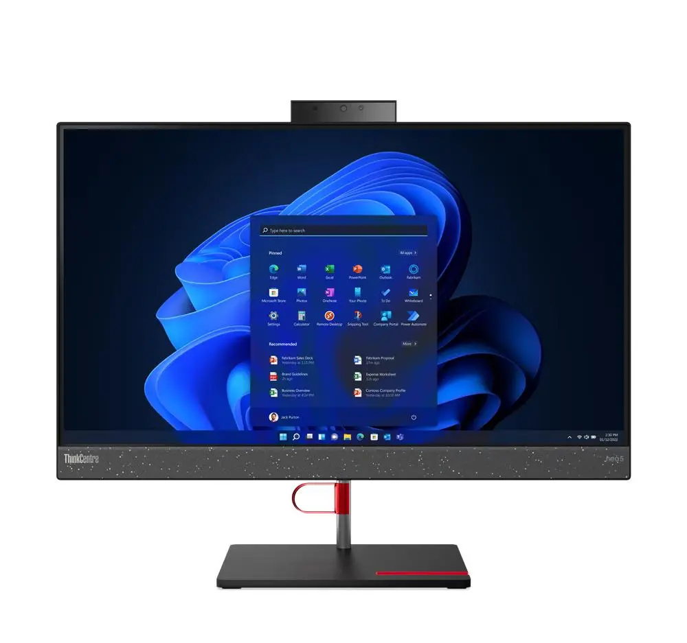 Komputer Lenovo ThinkCentre neo 50a i5-12500H 23,8" 8GB RAM 256GB Dysk SSD Win11 Pro Czarny