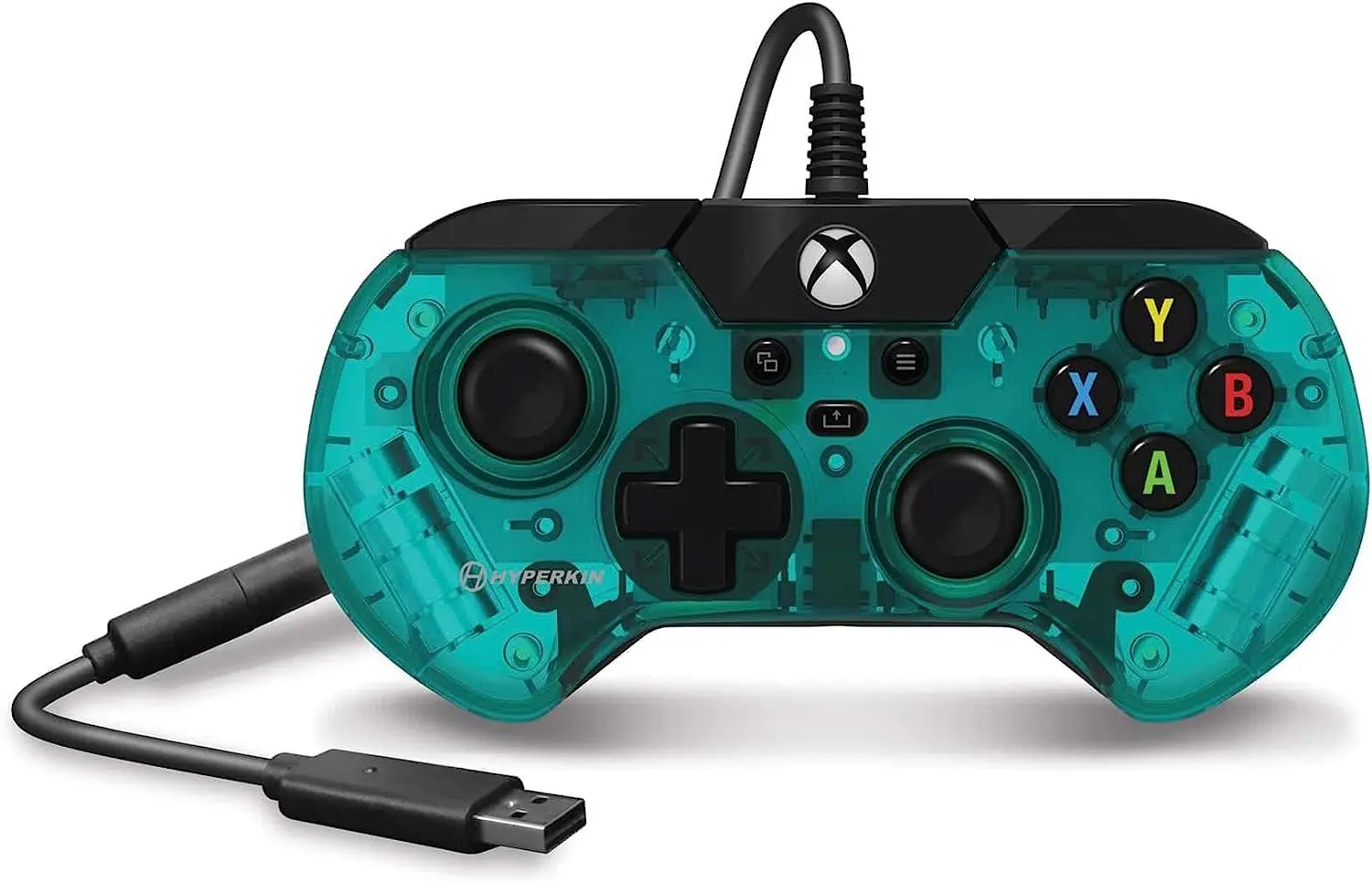 Pad Hyperkin X91 Wired Controller Aqua Green do Xbox, PC Przewodowy