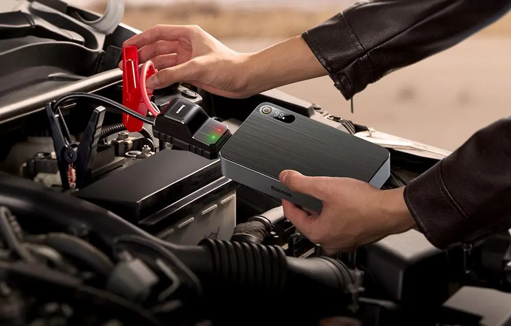Powerbank Baseus CGNL070001 Jump Starter Super Energy PRO 1600A 16000mAh 65W Czarny