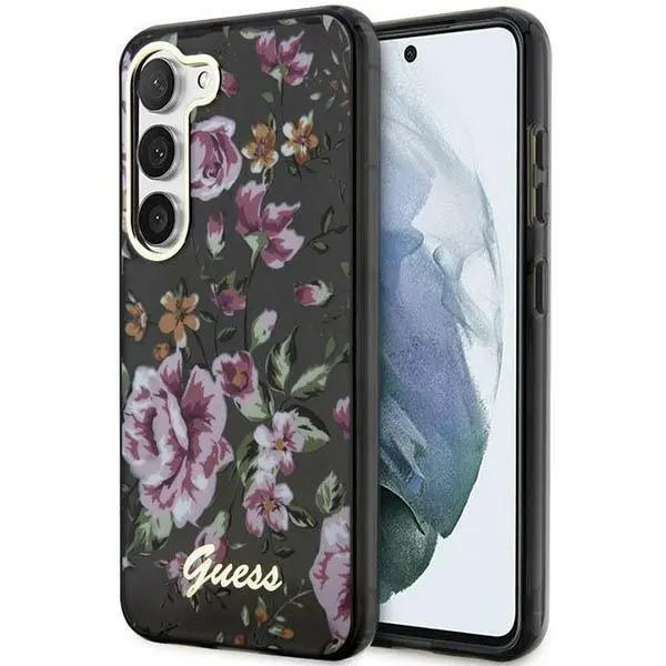 Etui Guess Flower Collection GUHCS23MHCFWSK do Samsung Galaxy S23+