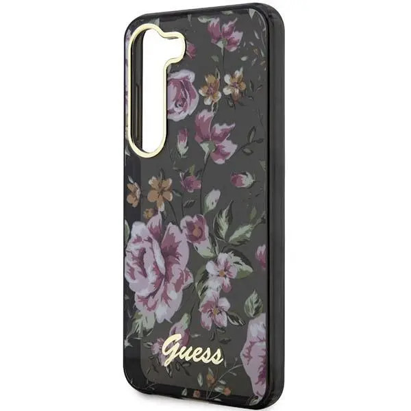 Etui Guess Flower Collection GUHCS23MHCFWSK do Samsung Galaxy S23+