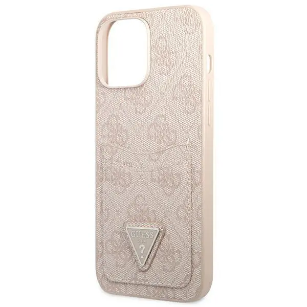 Etui Guess 4G Triangle Logo Cardslot GUHCP13XP4TPP do iPhone 13 Pro Max
