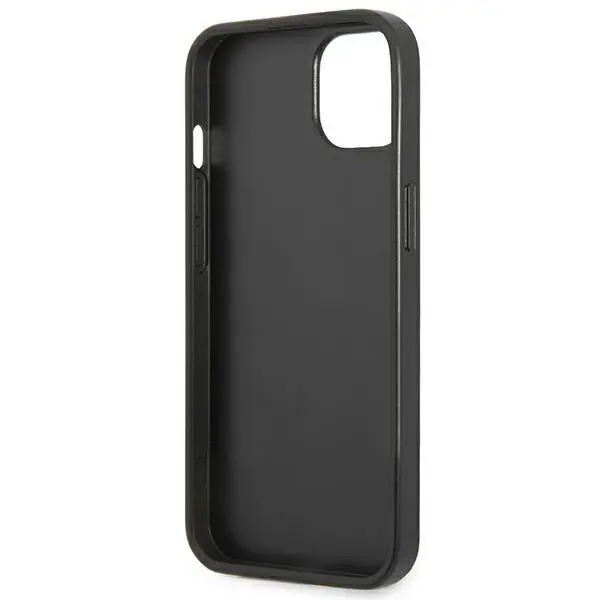Etui Guess Saffiano Triangle Logo GUHCP13SPSATLK do iPhone 13 mini